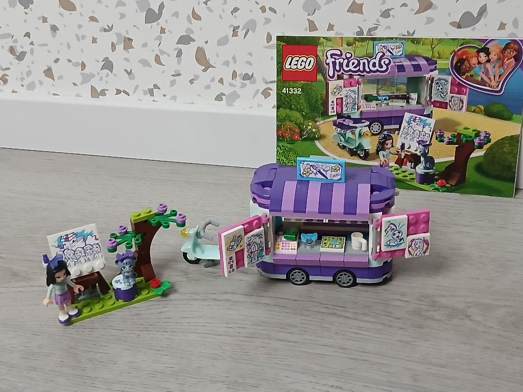 Lego Friends, 41332 Emma's Kunstkraam, Lego, Friends, Ophalen of Verzenden, Zo goed als nieuw