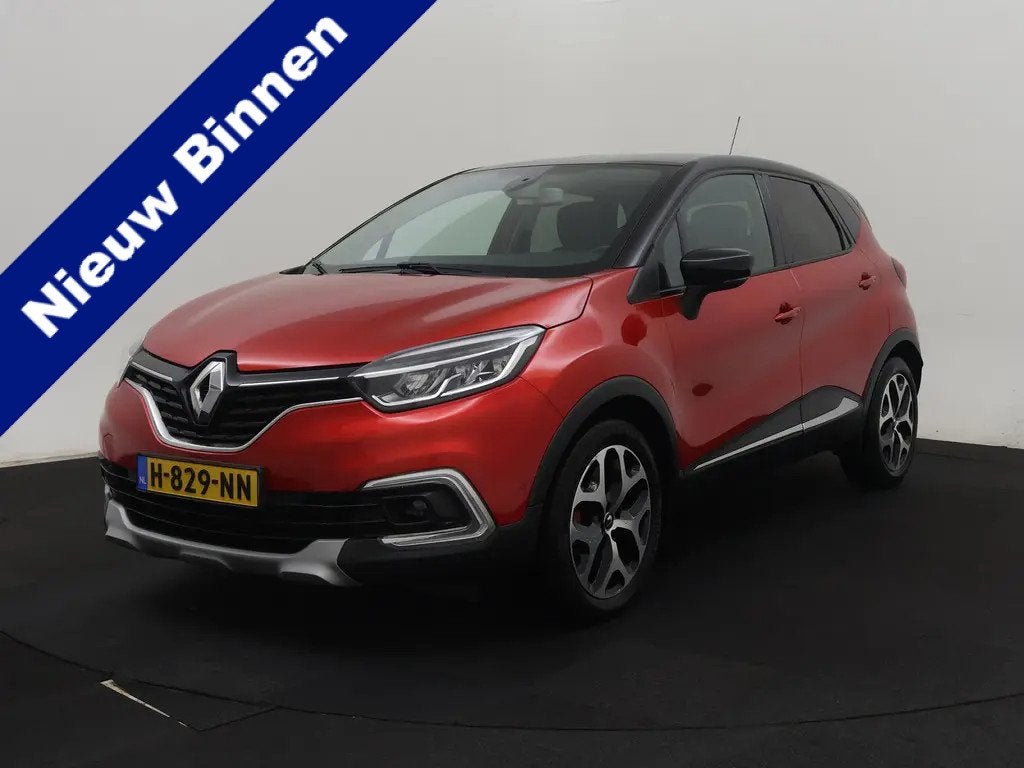 Renault Captur 1.3 TCe Version S | LED | Cruise | Clima | LM, Dealer onderhouden, Stof, Gebruikt, Euro 6