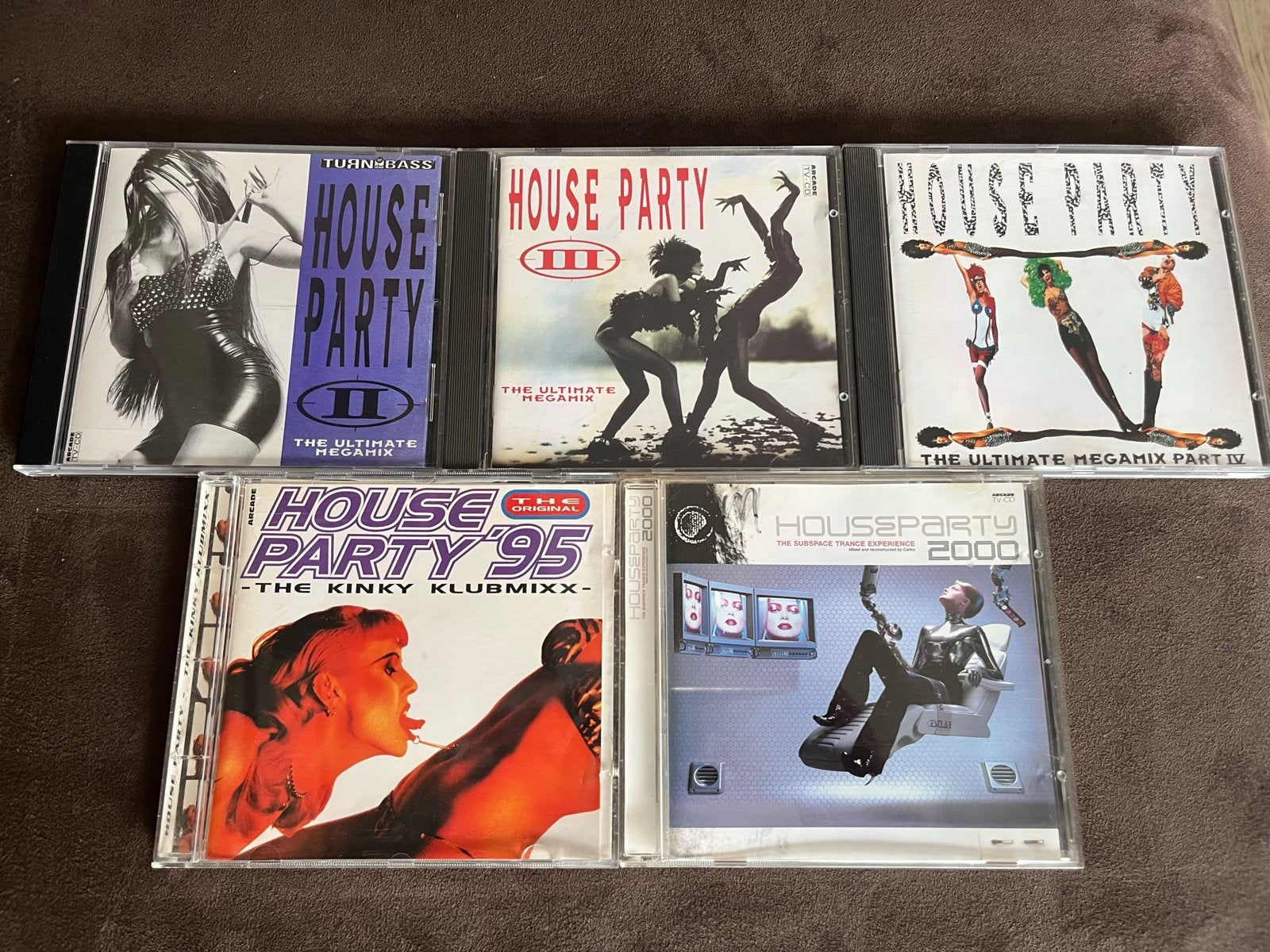 House Party I t/m V (Arcade), Gebruikt, House, Ophalen of Verzenden, Verzamelalbum