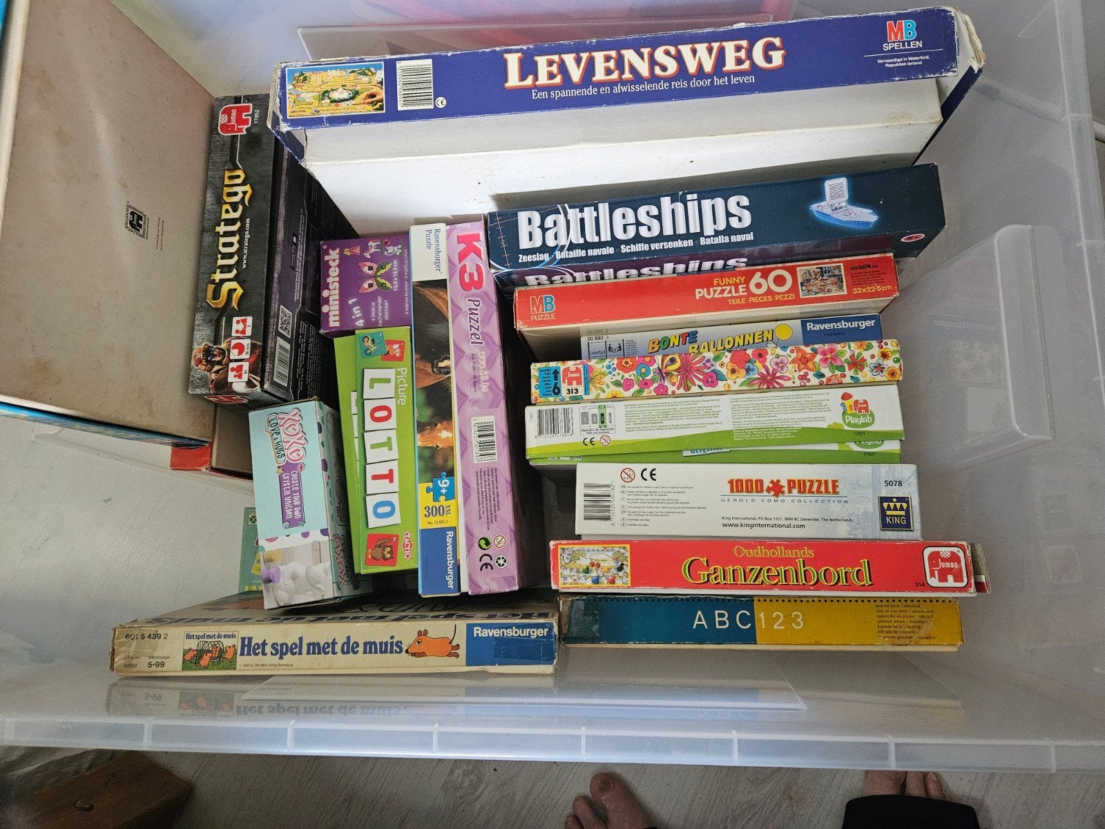 spelletjes, Ophalen, Minder dan 500 stukjes, Gebruikt, Overige typen