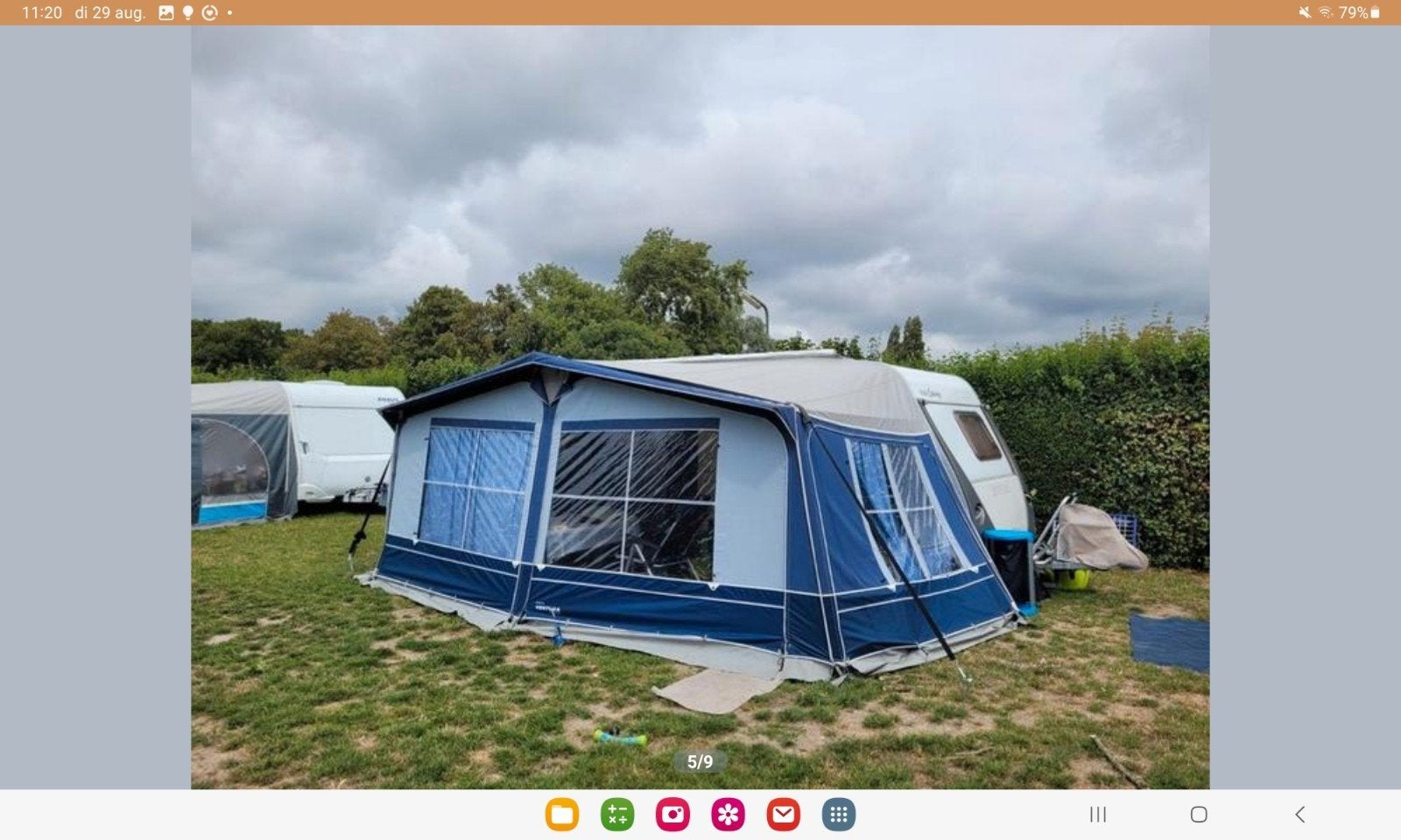 Ventura Voortent maat 14, Caravans en Kamperen, Tenten, Ophalen, Gebruikt