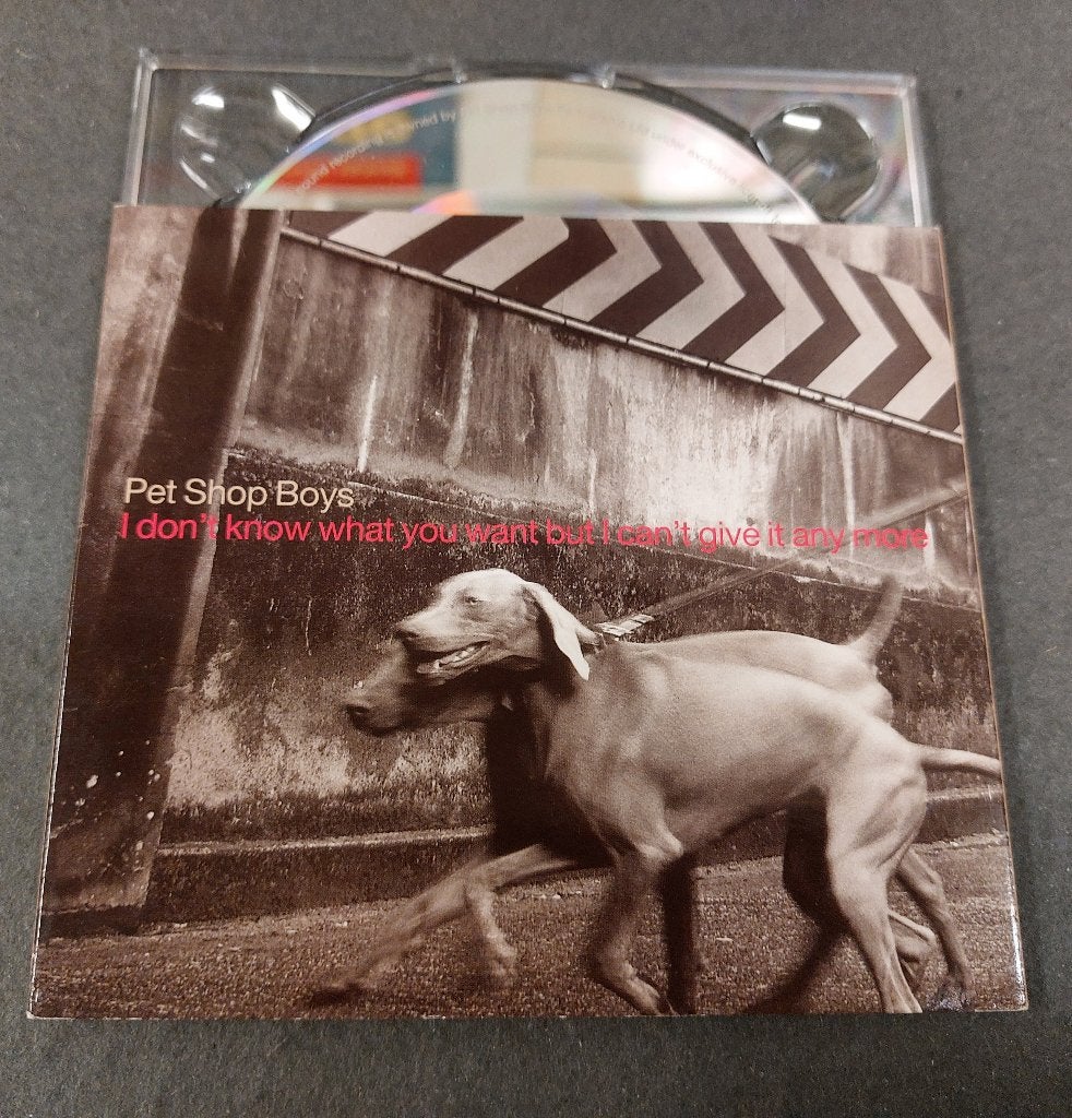 Pet Shop Boys PROMO CD I don't know what you want 1 track, Verzenden, Zo goed als nieuw, Pop, Eerste persing