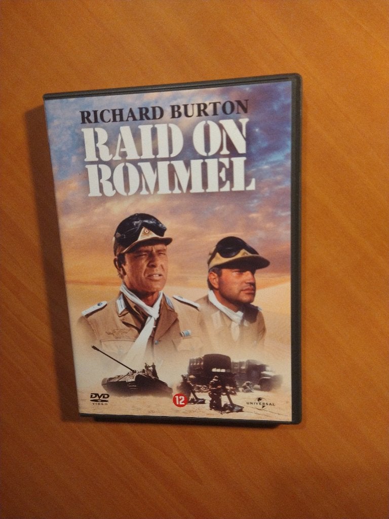 DVD Raid on Rommel, Vanaf 16 jaar, Ophalen of Verzenden, Zo goed als nieuw