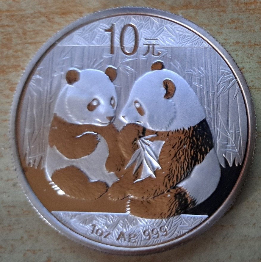 China, Panda 2009 - 1 Oz. puur zilver, Ophalen of Verzenden, Oost-Azië, Losse munt, Zilver