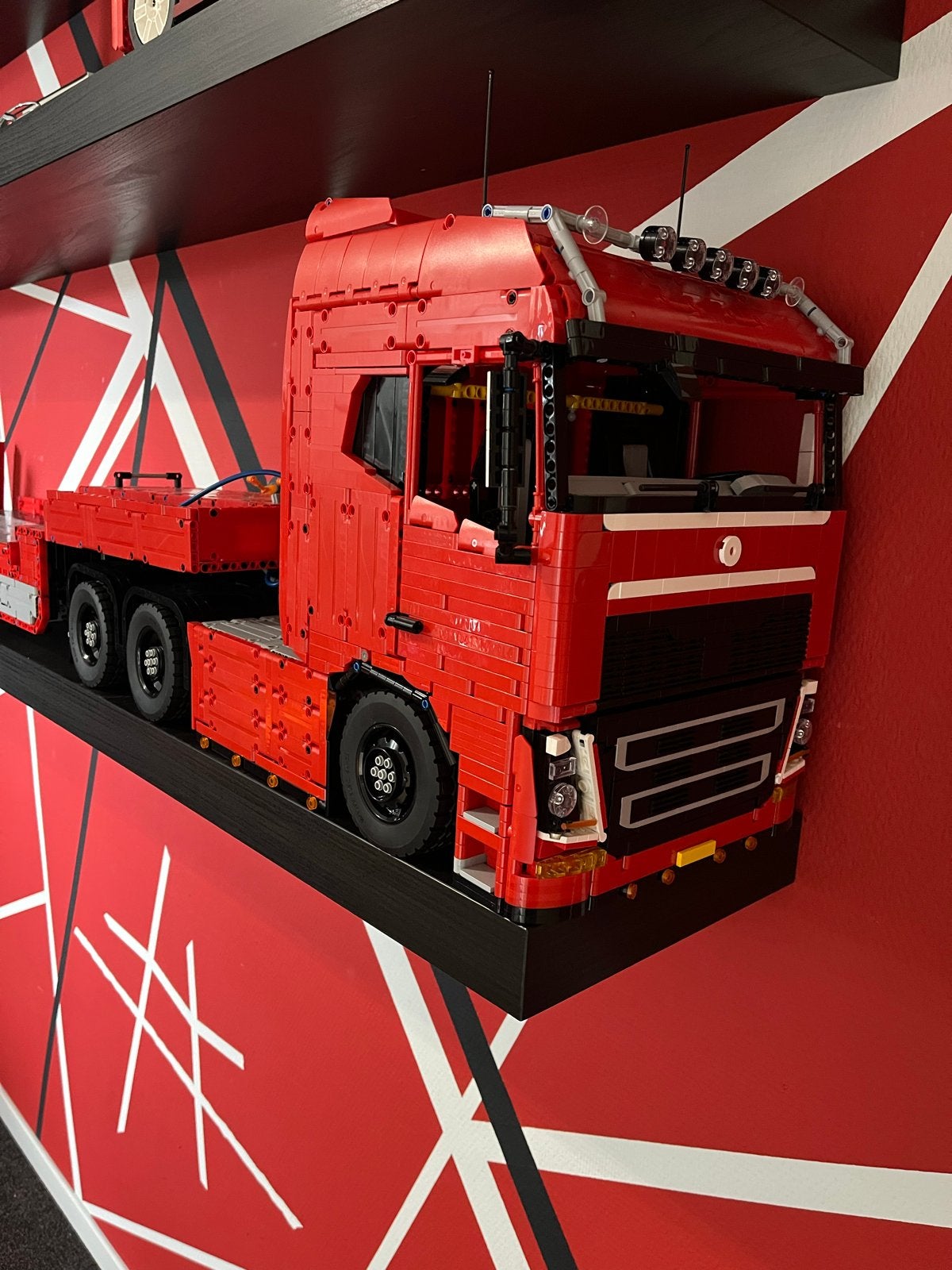 Mould King Volvo FH16 + trailer, Ophalen, Gebruikt
