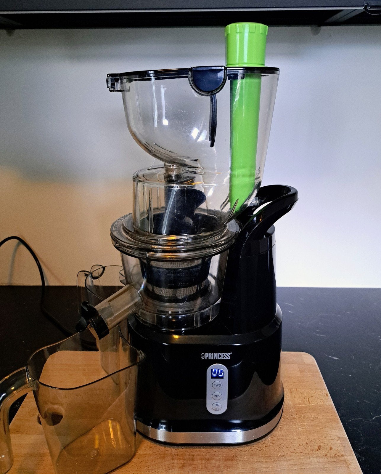 Princess Slowjuicer - Zo goed als nieuw, Witgoed en Apparatuur, Juicers, Ophalen of Verzenden, Zo goed als nieuw, Slowjuicer