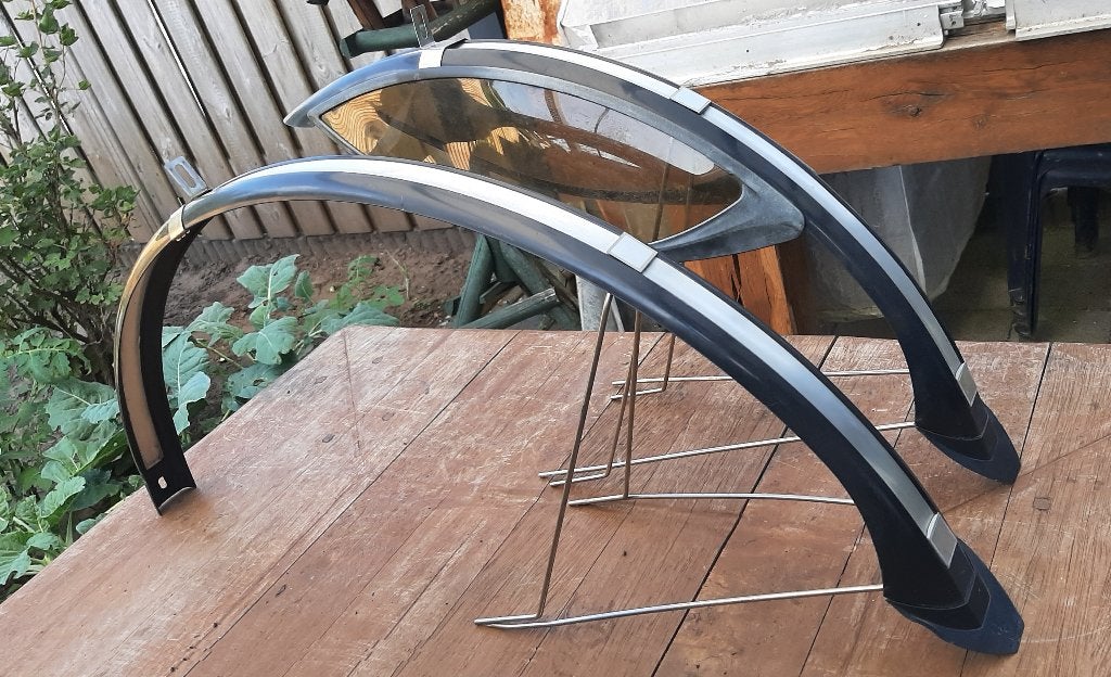 Set Spatborden 28 inch afkomstig van Batavus Padova Easy, Fietsen en Brommers, Ophalen, Spatbord, Elektrische fiets, Zo goed als nieuw