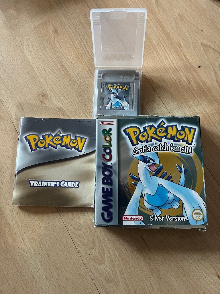 Game Boy: Pokemon Silver Version (compleet), Spelcomputers en Games, Avontuur en Actie, Gebruikt, 1 speler, Ophalen of Verzenden
