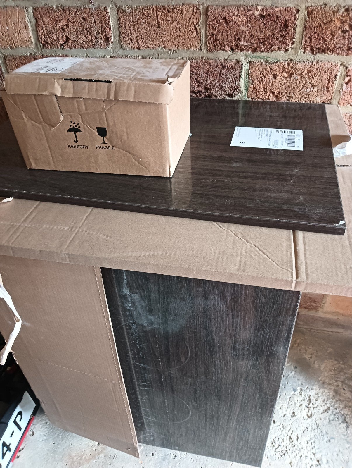 Wange 16mm voor onderkast - Walnoot donker UV Mat, Ophalen, Nieuw