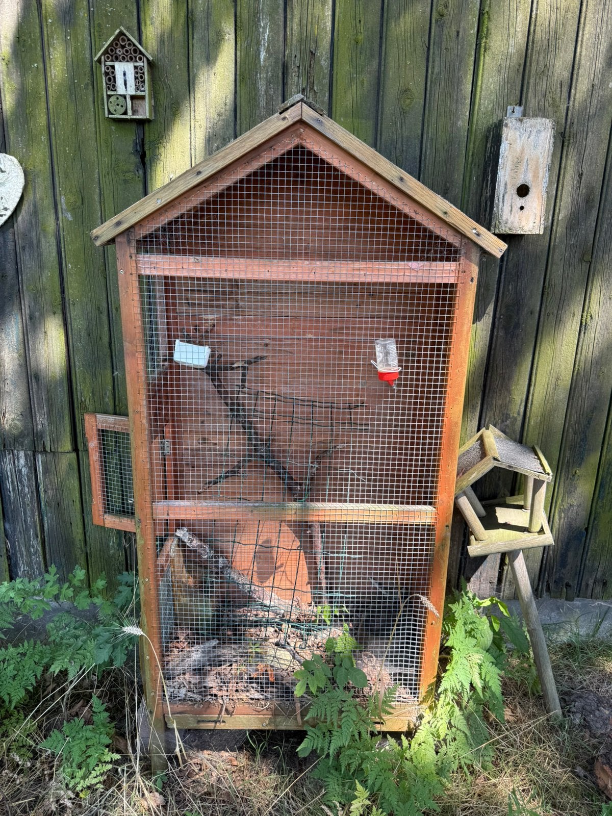 Vogelhok vollere knaagdierhok, Dieren en Toebehoren, Vogels | Hokken en Kooien, Ophalen of Verzenden, Zo goed als nieuw, Hout