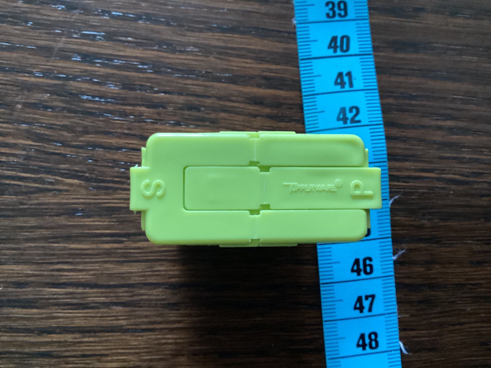 Tupperware / Peper Zout strooier voor onderweg, Ophalen, Nieuw, Groen