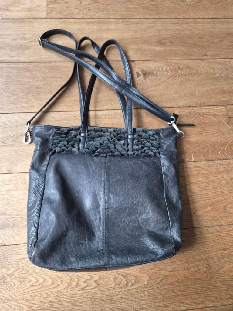 Chabo tas, Sieraden, Tassen en Uiterlijk, Tassen | Damestassen, Ophalen of Verzenden, Gebruikt, Zwart, Handtas