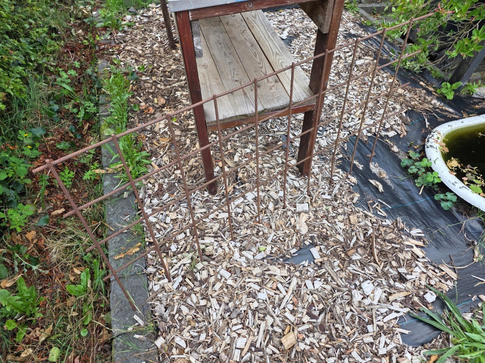 Gaaspaneel 152 x 70 cm - Gebruikt, Tuin en Terras, Gaas en Draad, Ophalen, Gebruikt, Minder dan 10 meter, Gaas