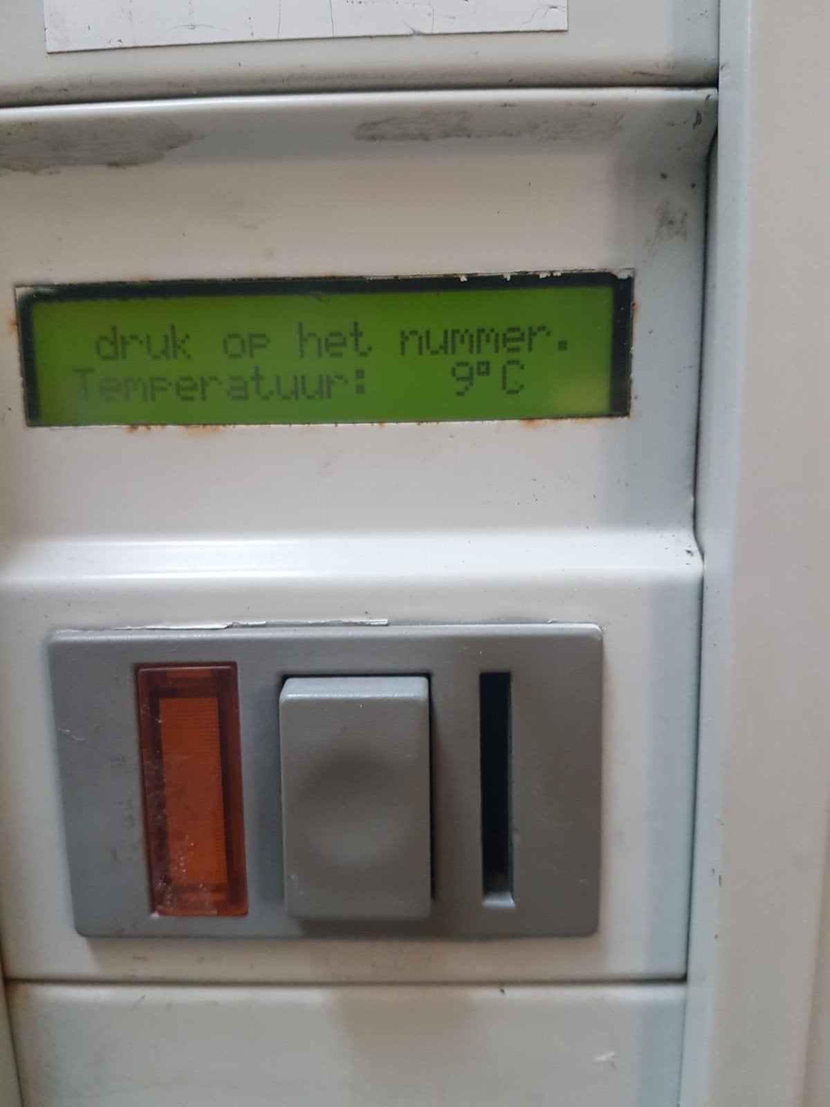 boerderij automaat gekoeld Necta smart, Ophalen