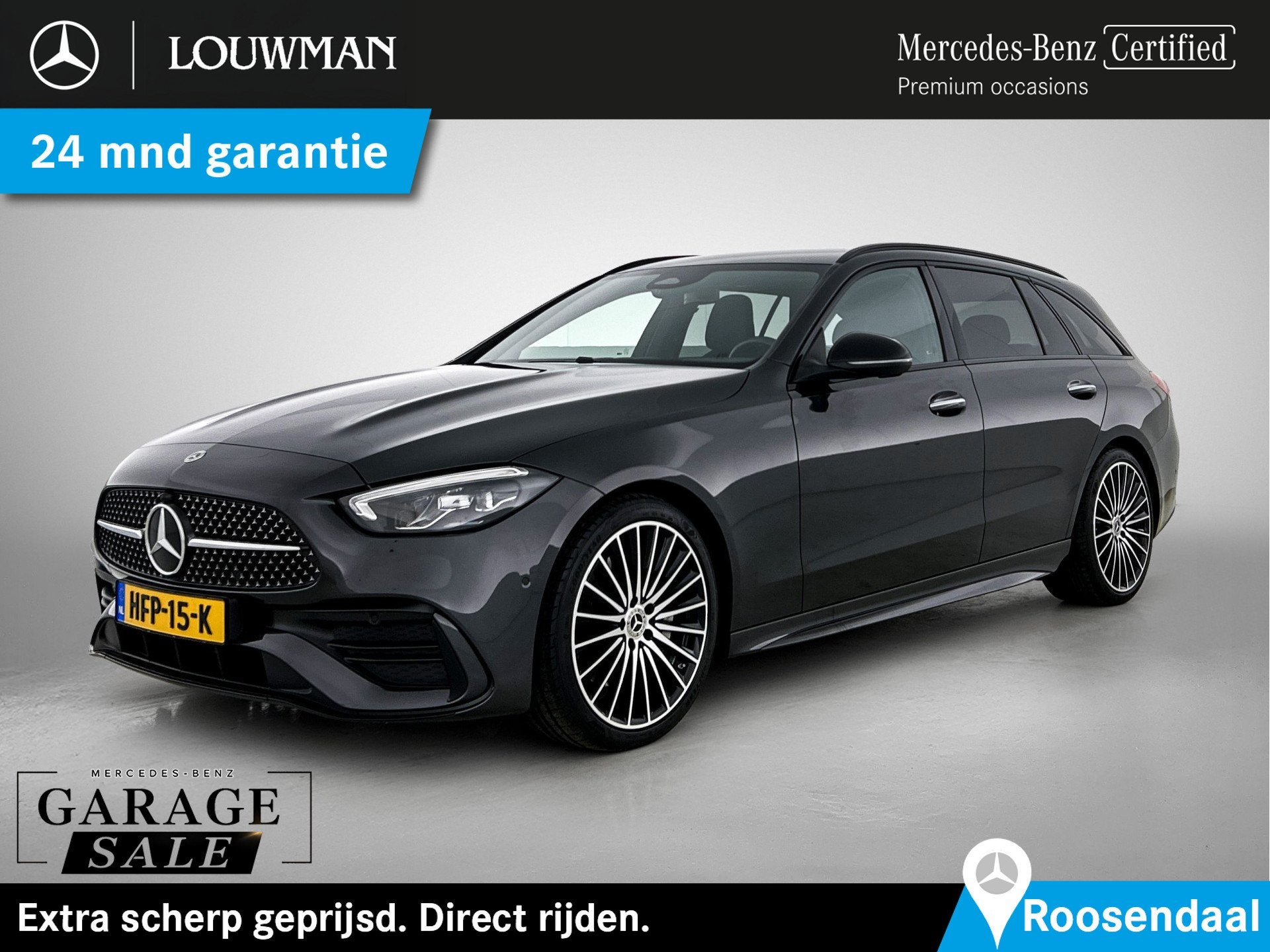Mercedes-Benz C-Klasse Estate 180 AMG Nightpakket | Trekhaak