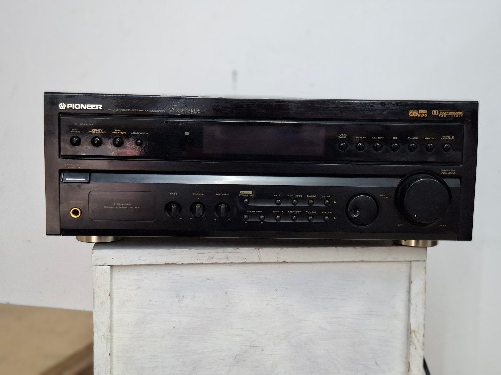zware uitgebreide pioneer versterker 770 watt, Ophalen of Verzenden, Gebruikt, 120 watt of meer, Pioneer