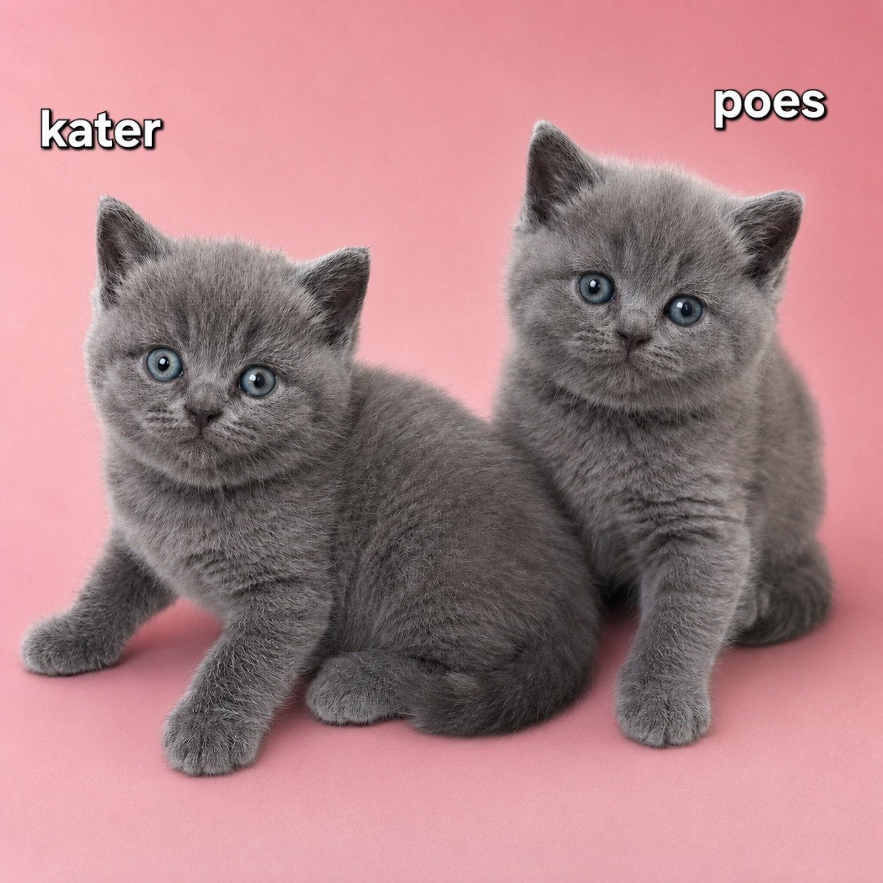 Brits(e) korthaar, Dieren en Toebehoren, Katten en Kittens | Raskatten | Korthaar, Meerdere dieren, Ontwormd, 0 tot 2 jaar
