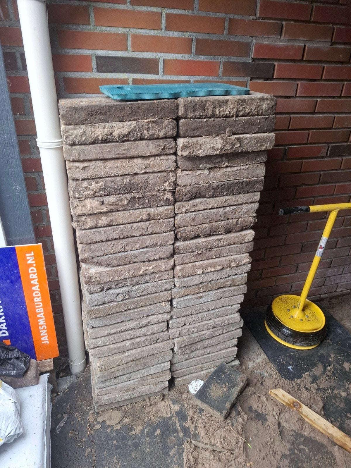 Tegels 30x30 cm, circa 65 stuks - Gratis af te halen, Ophalen, Gebruikt, Overige materialen, Overige typen