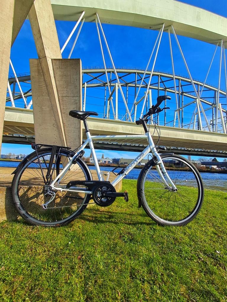 Santos Trekking Lite - Fijne Trekkingfiets 61/62, Fietsen en Brommers, 28 inch, Zo goed als nieuw, 61 tot 65 cm, Meer dan 20 versnellingen