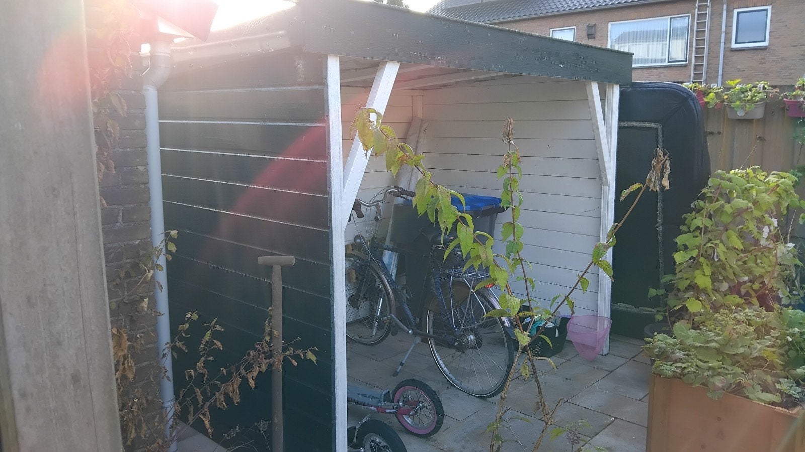 Gratis overkapping veranda zelf demonteren, Ophalen, Zo goed als nieuw