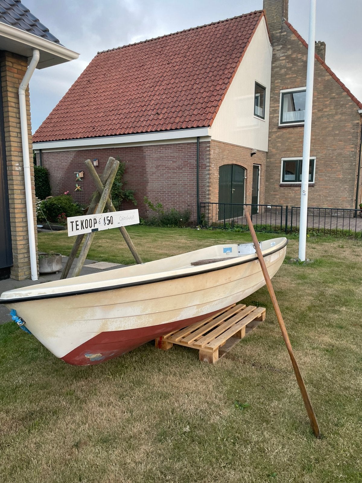Mooie boot inclusief yamaha 2pk, Ophalen, Zo goed als nieuw, Minder dan 15 m²