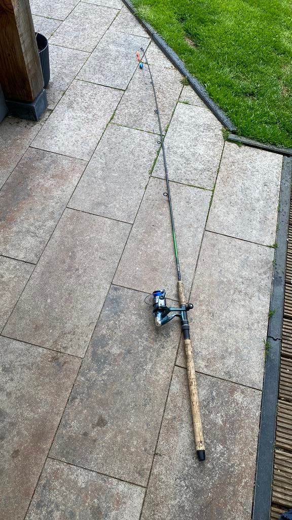 Snoekbaars hengel, Ophalen of Verzenden, Gebruikt, Complete hengel