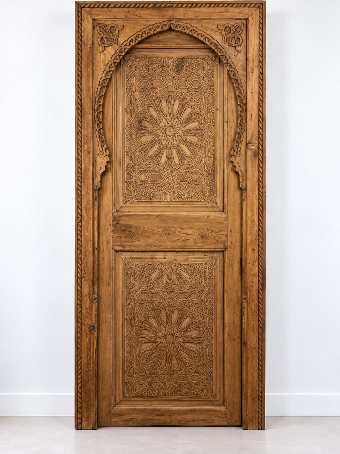 Handgesneden Marokkaanse deur 227 x 95 cm, Ophalen