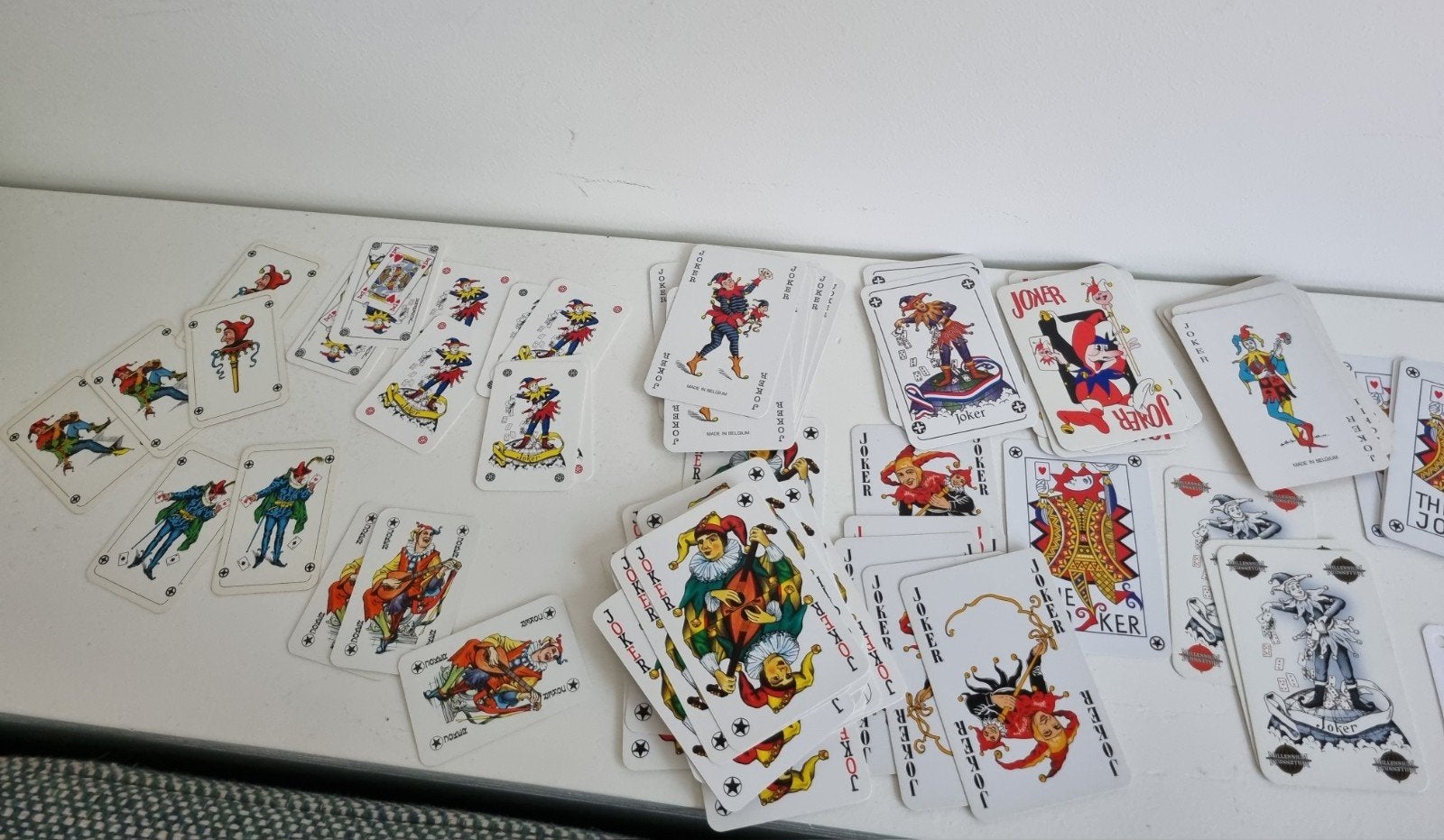 Verzameling jokers, Verzamelen, Speelkaarten, Jokers en Kwartetten, Ophalen of Verzenden, Zo goed als nieuw, Speelkaart(en)