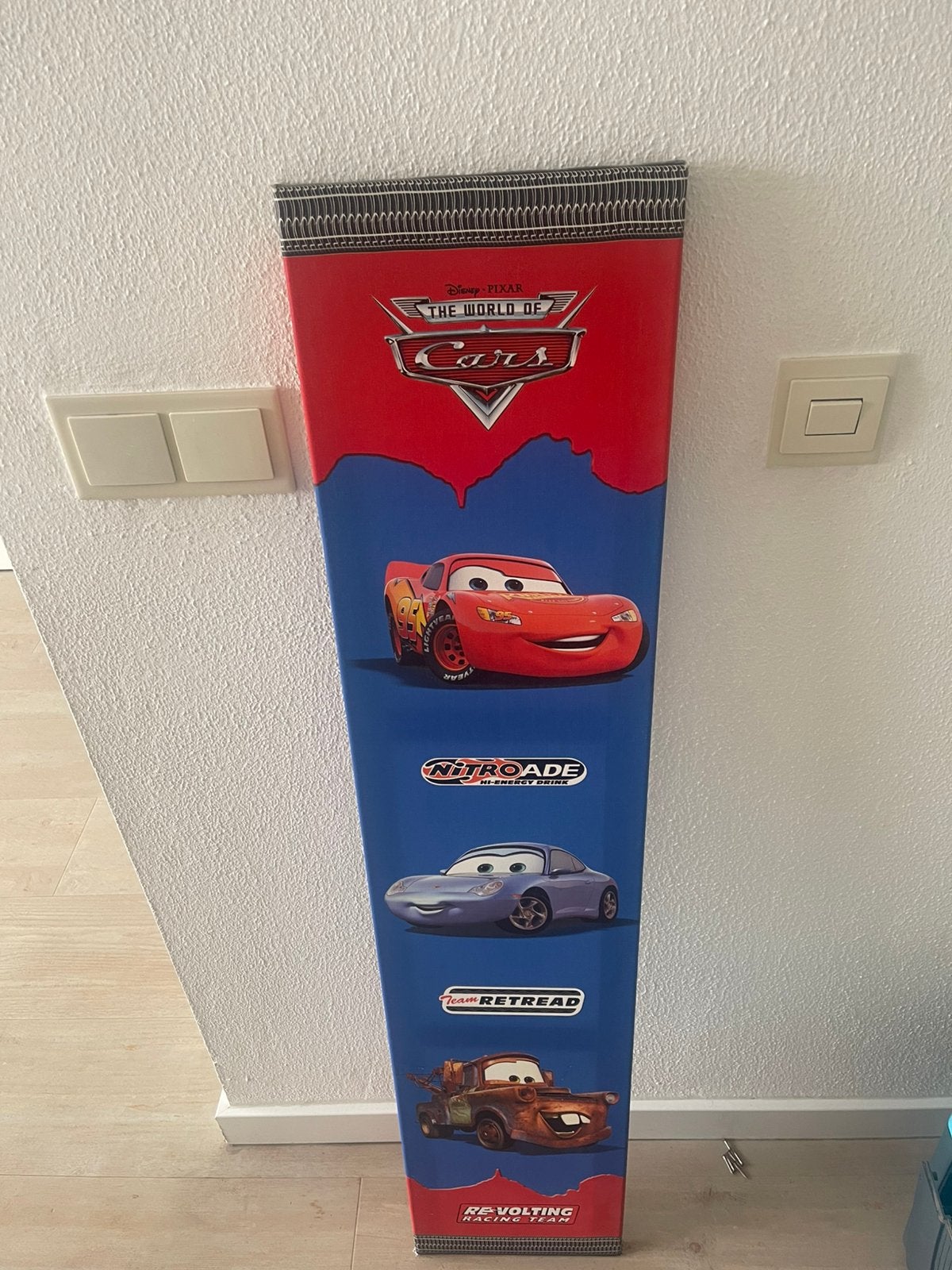 Cars Disney canvas, Ophalen, Gebruikt, Wanddecoratie