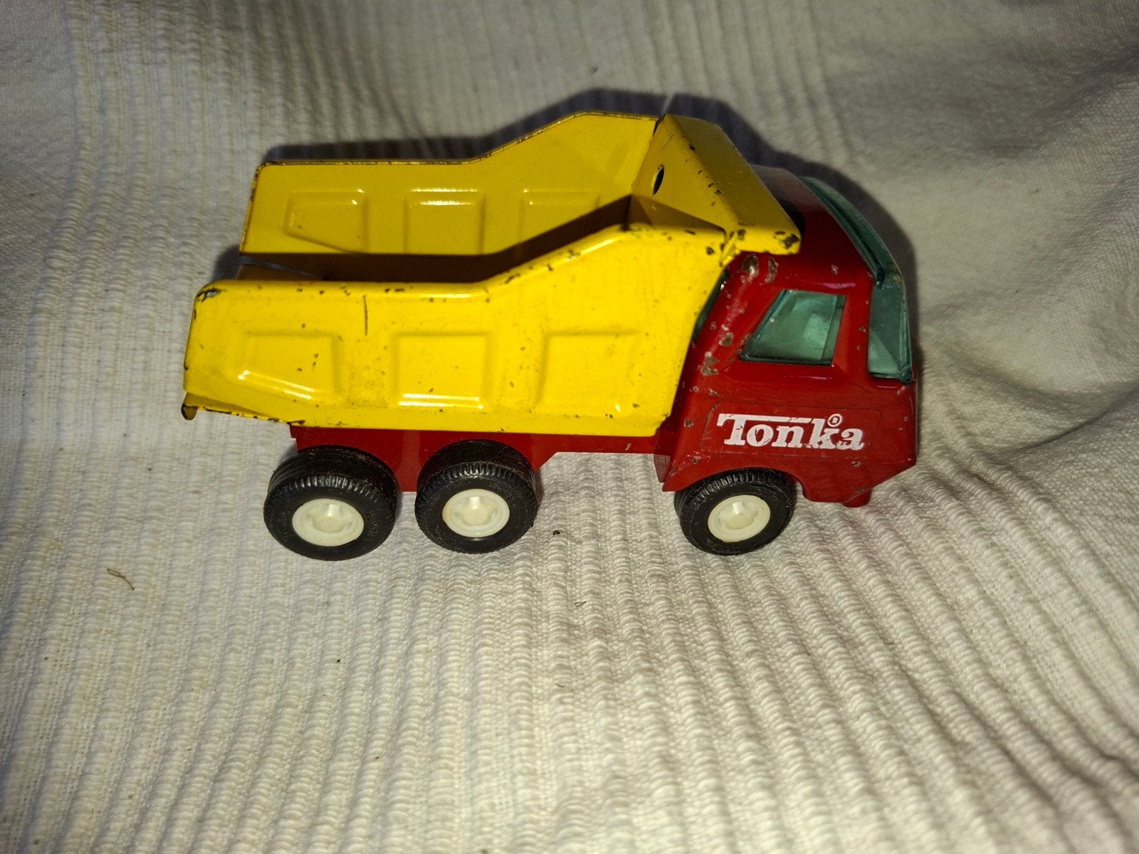 Vintage Tonka speelgoed vrachtwagen., Antiek en Kunst, Ophalen of Verzenden