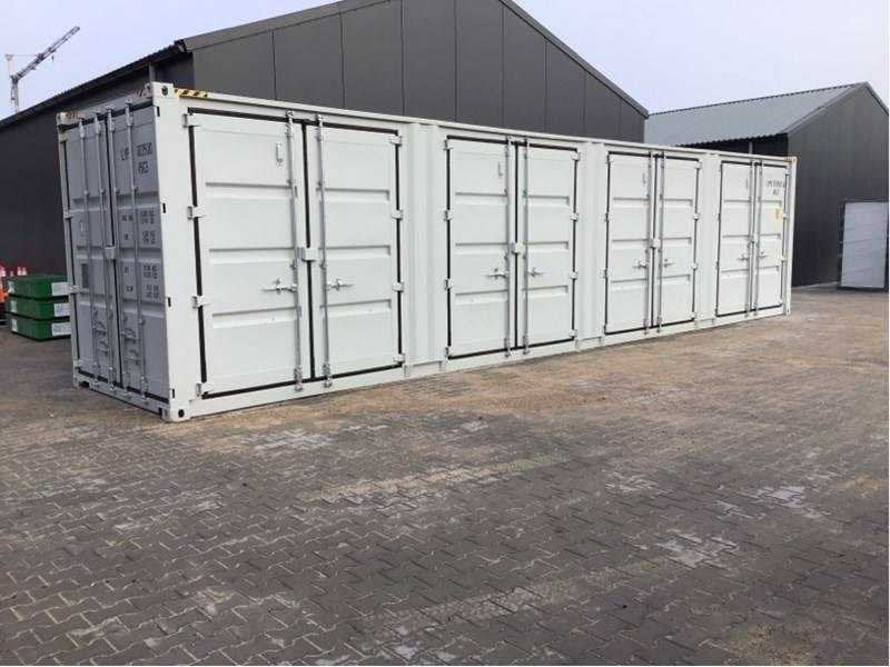 LYPU - 40 ft HQ high cube - Opslag container met 4 zijdeuren