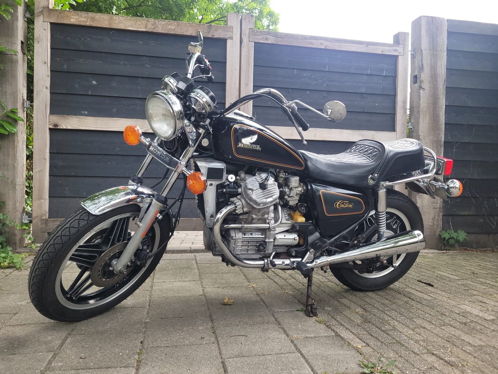 Honda GL500/CX 500 Custom Wing - Wegenbelastingvrij, Motoren, Motoren | Honda, Cardan-aandrijving, 2 cilinders, Gebruikt, Particulier