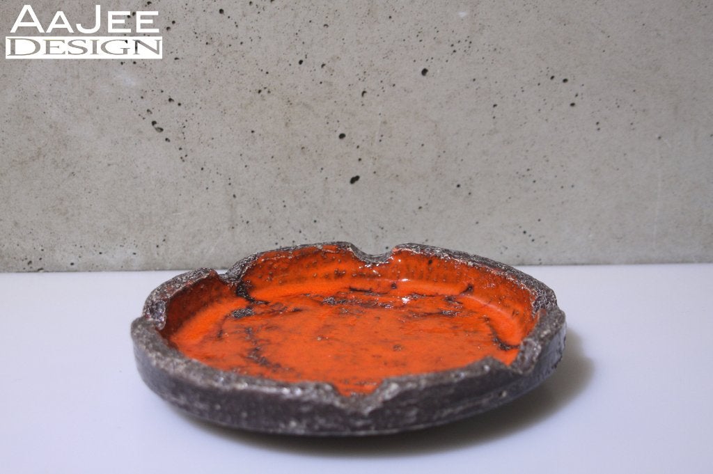 Jan Van Erp - Fat Lava - Brutalist asbak - MCM, Ophalen of Verzenden, Gebruikt, Asbak
