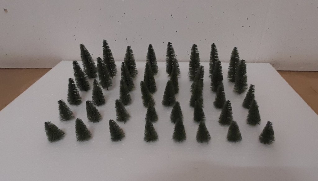40 Bomen assortiment N Spoor., Overige merken, Gelijkstroom, Nieuw, Natuur