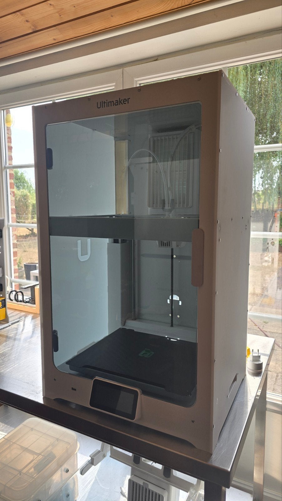 Ultimaker S7, Ophalen, Zo goed als nieuw, Plaatstaal