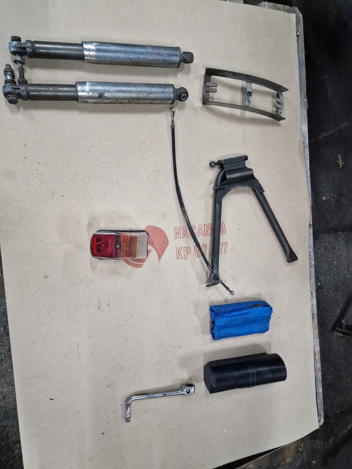 Kreidler GT Hondekop, partijtje onderdelen. In 1 koop., Ophalen of Verzenden, Gebruikt