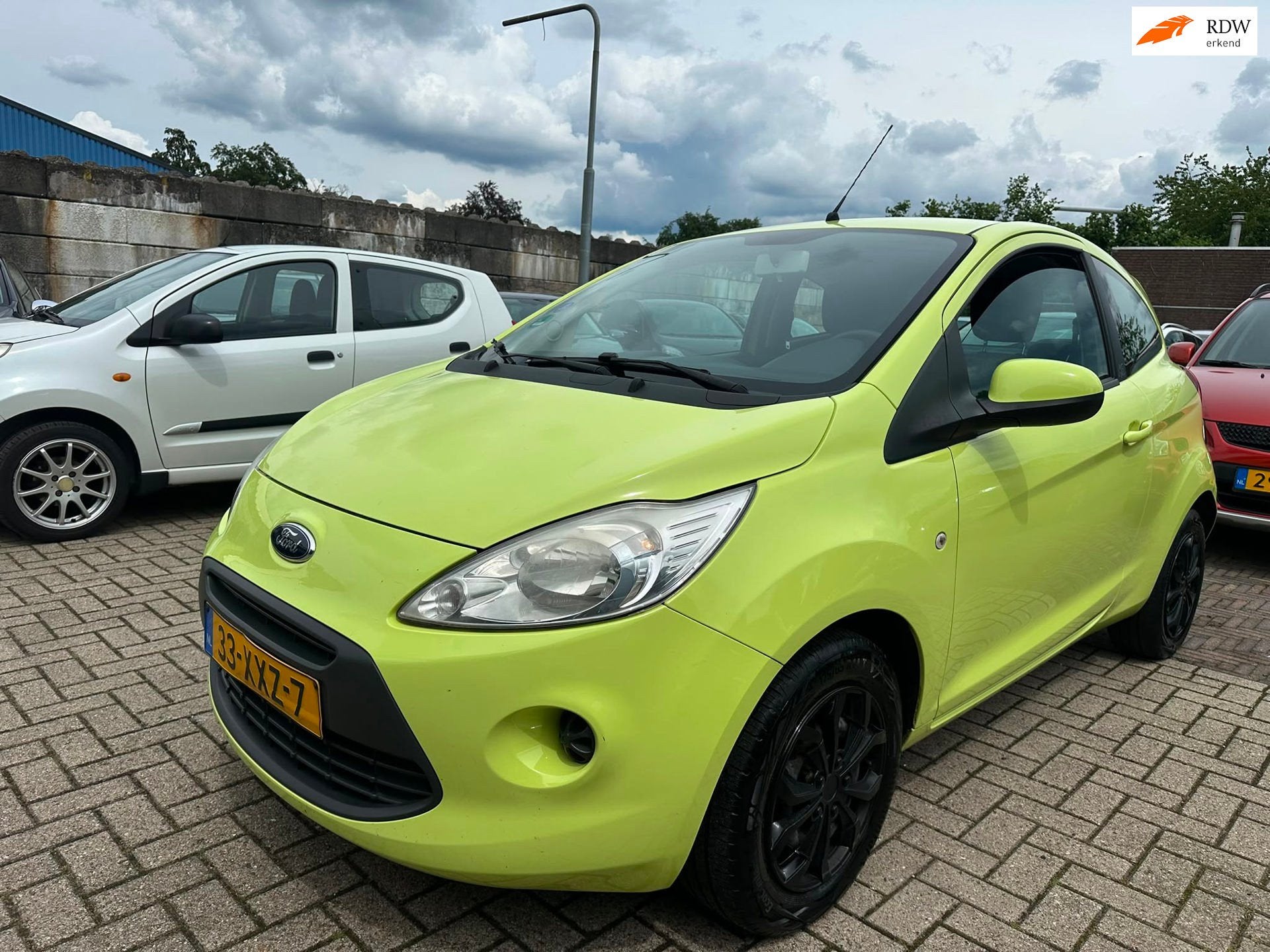 Ford Ka 1.2 Cool & Sound start/stop AIRCO/ HOGE INSTAP!, Voorwielaandrijving, Euro 5, Stof, Gebruikt