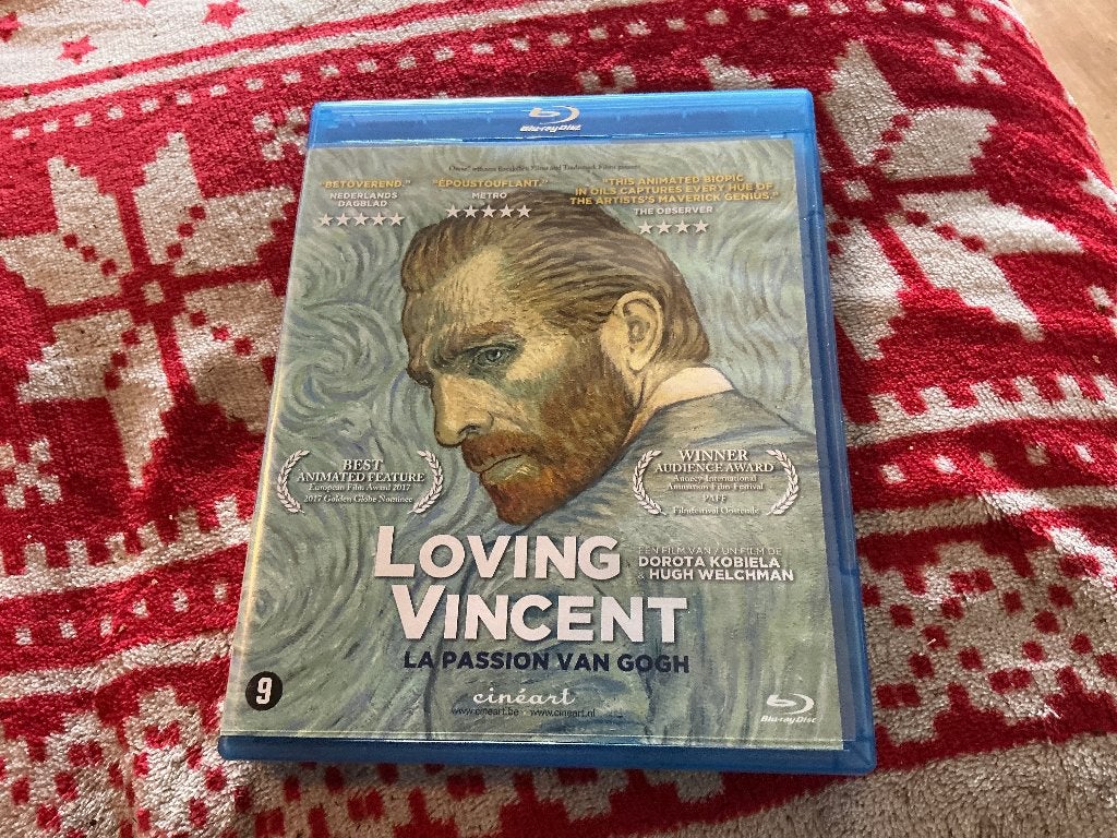 Loving Vincent blu ray met nederlandse ondertitels, Gebruikt, Film, Ophalen of Verzenden, Filmhuis