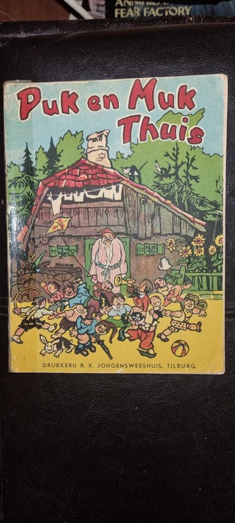 Puk en Muk Thuis - Vintage Kinderboek, Boeken, Ophalen of Verzenden, Gelezen, Onbekend, Fictie algemeen