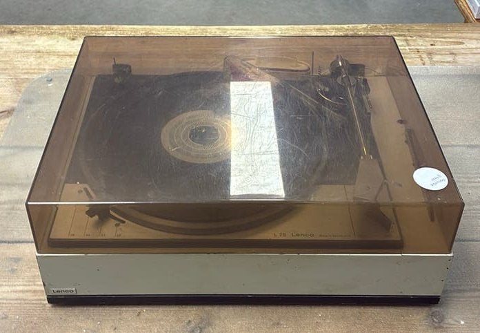 L75 Lenco Zwitserland vintage platenspeler, Audio, Tv en Foto, B, Gebruikt, A, C