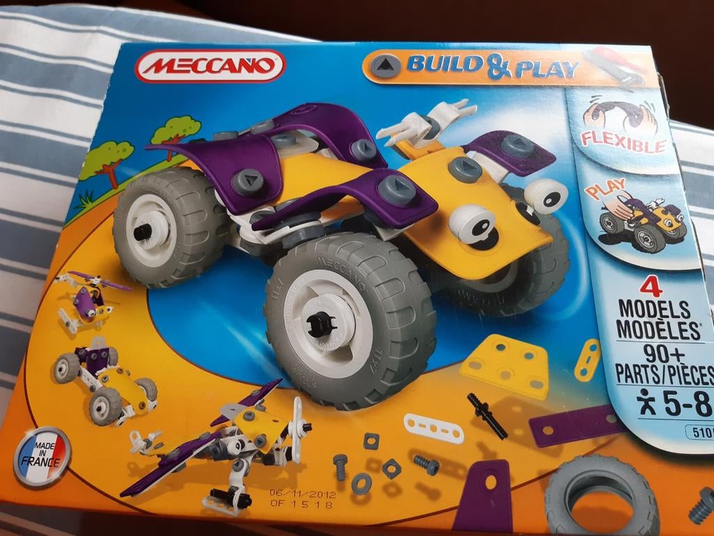 Meccano build and play, Ophalen of Verzenden