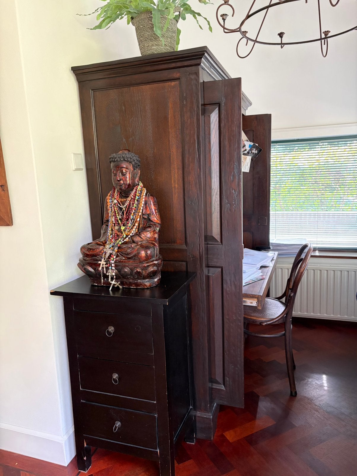 Thuis Kantoor in een prachtige kast, Ophalen, Gebruikt, 100 tot 150 cm, 200 cm of meer