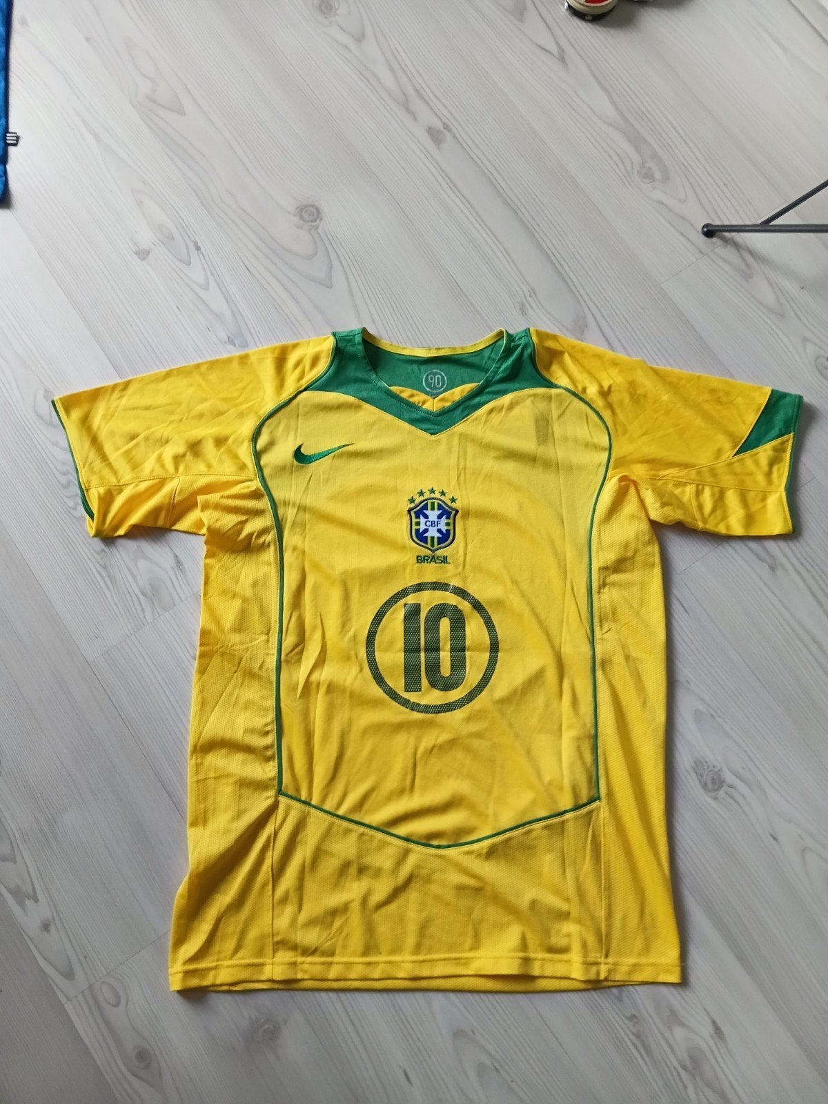 Brazilië Ronaldinho homeshirt size medium, Ophalen of Verzenden, Nieuw, Shirt