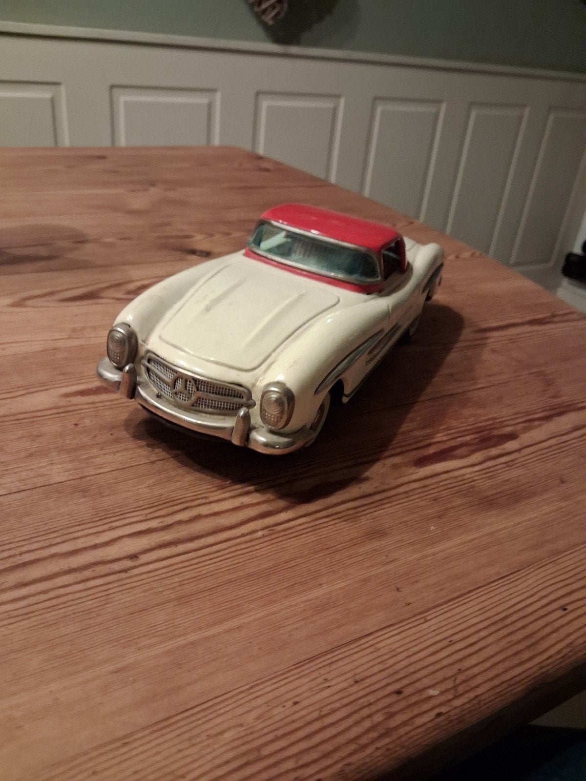 Vintage Mercedes-Benz 300 SL Speelgoedauto, Ophalen of Verzenden, Gebruikt, Auto, Overige merken