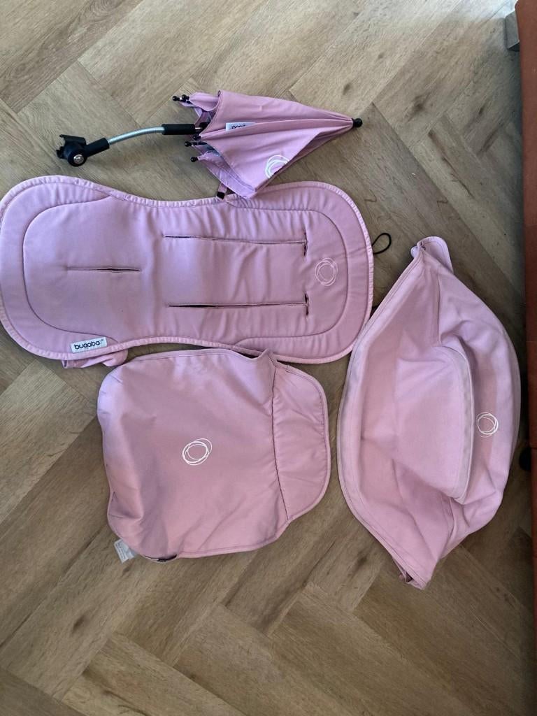 Bugaboo Donkey roze bekleding, Ophalen of Verzenden, Gebruikt, Kinderwagen, Bugaboo