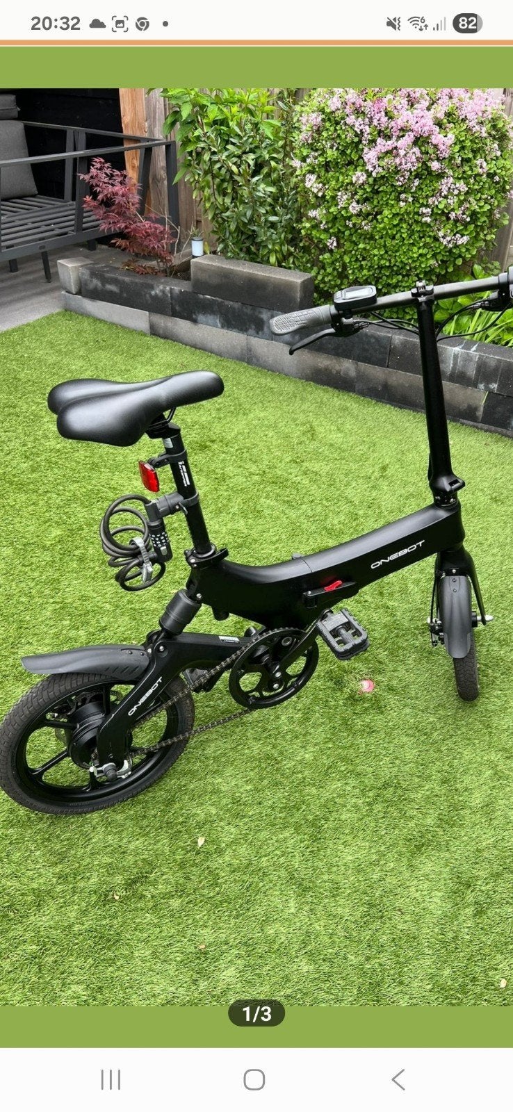2x elektrishe vouwfietsen met ondersteuning