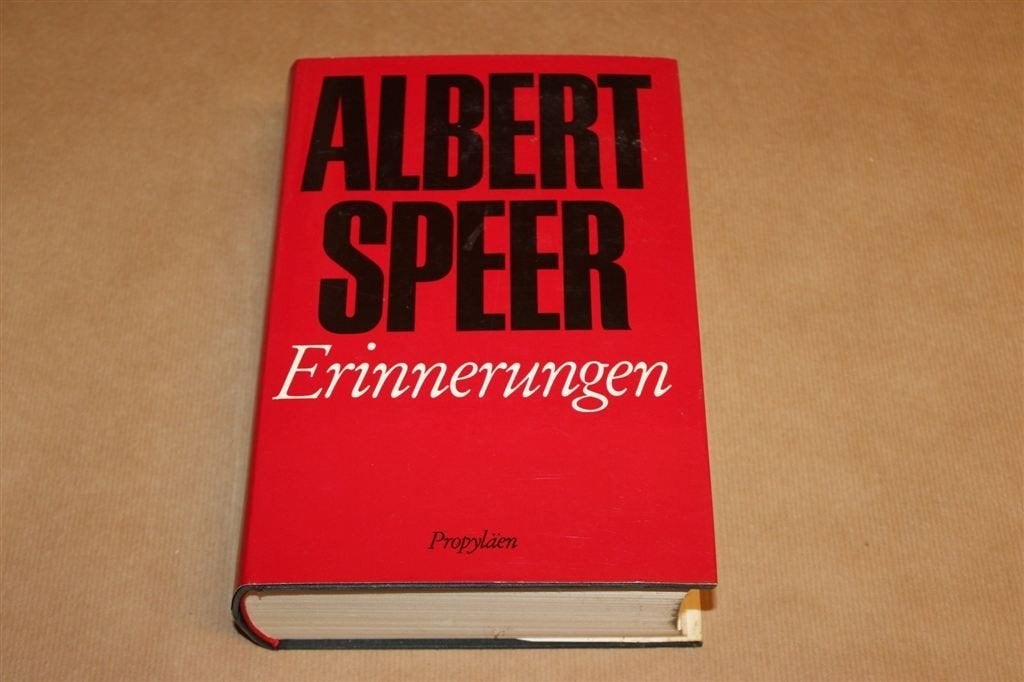 Erinnerungen — Albert Speer over het Derde Rijk 1970, Ophalen of Verzenden, Gelezen, Europa