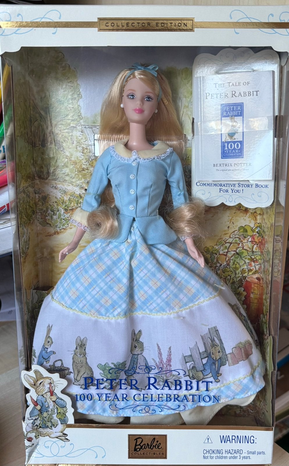 Peter Rabbit Barbie NRFB, Verzamelen, Poppen, Ophalen of Verzenden, Zo goed als nieuw, Fashion Doll