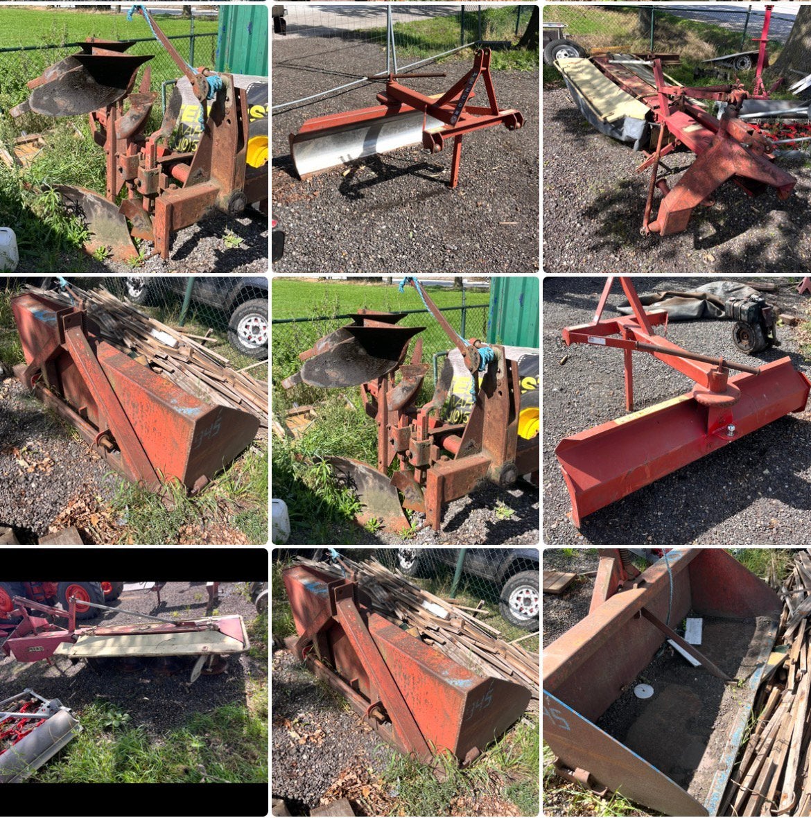grond schuif brond bak pz cm 215 maaier goudland ploeg, Ophalen, Overige, Grondbewerking