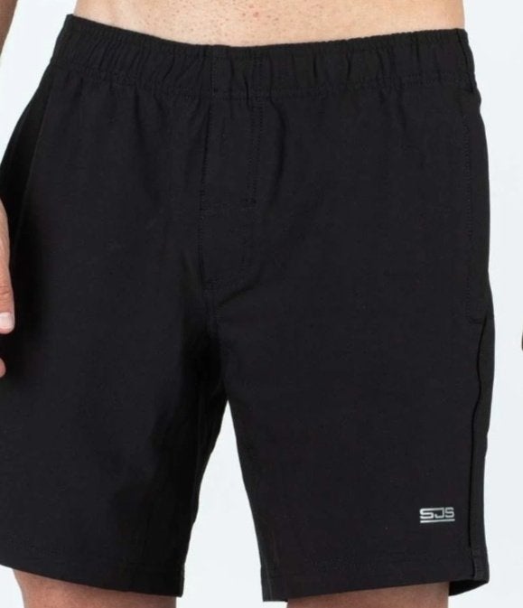 Bijna nieuwe korte zwarte sportbroek maat xl, Zwart, Maat 56/58 (XL), Ophalen of Verzenden, Zo goed als nieuw